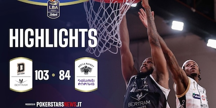 Bertram Derthona Tortona - Dolomiti Energia Trentino | PokerstarsNews Highlights Serie A Unipol 2025/2026