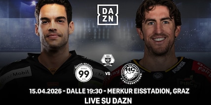 In diretta su Dazn la finale Ice Hockey League: il Pusteria sfida Graz