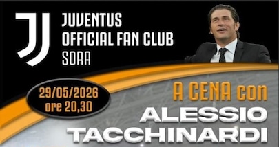 Cena di beneficenza dello Juventus Club Sora con Tacchinardi: all'ospedale un elettrocardiografo