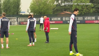 Bologna, Italiano guida la rifinitura