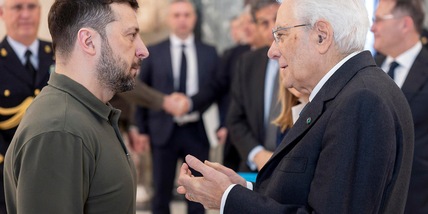 Mattarella a Zelensky, fermo sostegno dell'Italia all'Ucraina
