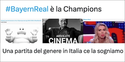 "Una partita del genere in Italia la sogniamo": la pazza Bayern-Real vista dai social