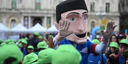 Che festa in piazza dell'Università a Catania con il Volley S3