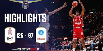 EA7 Emporio Armani Milano - Guerri Napoli | PokerstarsNews Highlights Serie A Unipol 2025/2026