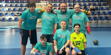 Asti KT primo nel campionato di C1 UISP di Hitball