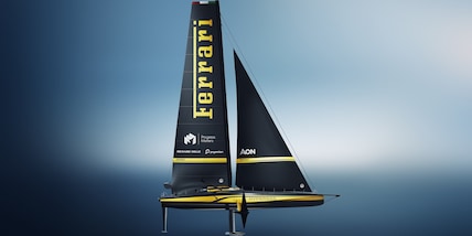 Via il rosso, ecco l’altra Ferrari: grigio e giallo nella nuova Hypersail