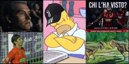 "Ridatemi 90 minuti indietro", "Poco muso": Milan-Juve, le ironie social