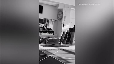 Napoli, guarda Lukaku in palestra