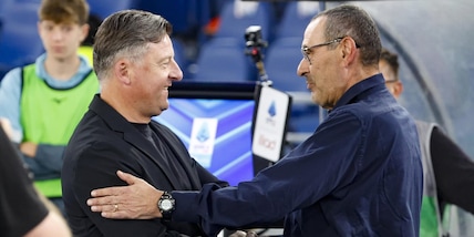 Sarri: "Lazio, qualcosa ora si vede. Io al Napoli? Fantacalcio". Runjaic: "A Maurizio ho chiesto..."