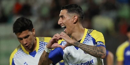 La prima volta di Di Maria in Libertadores. Ora ha segnato in 24 diverse competizioni e insegue Ronaldo