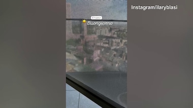 Ilary Blasi a Francoforte, ecco la storia social