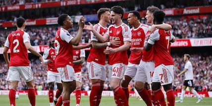 All'Arsenal basta un tempo per stendere il Fulham: Arteta a +6 dal City. Barcellona a un passo dal titolo
