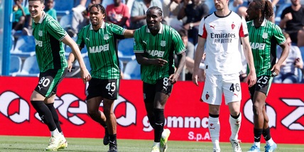 Serie A: Sassuolo-Milan 2-0