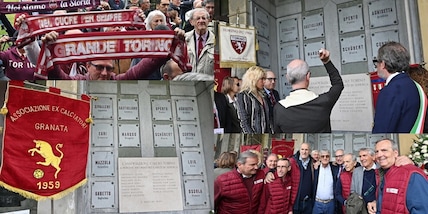 Da Zaccarelli a Sala: le leggende granata si stringono nel ricordo del Grande Torino