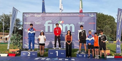 Pentathlon moderno, trofeo nazionale under 19: a Modena trionfano Caringi e Pellegrini
