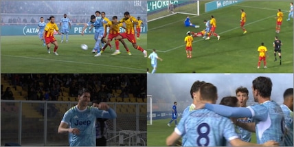 Che Vlahovic! Il gol del 9 Juve dopo undici secondi e l'esultanza