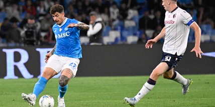 Napoli ko con il Bologna, qualificazione Champions rinviata