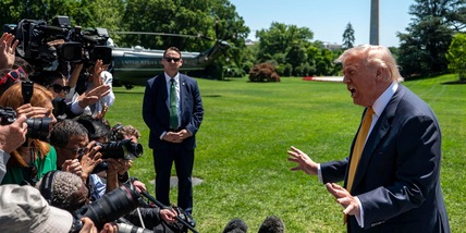 Trum attacca i media, 'chi dice che l'Iran sta vincendo è un traditore'