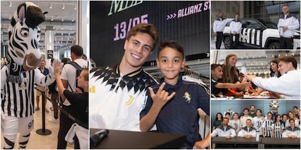 Juve, la nuova maglia si presenta col 10: Yildiz ruba la scena al Meet&Greet