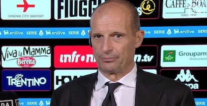 Allegri spegne l'entusiasmo Milan: "Non abbiamo fatto ancora niente per la Champions"
