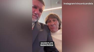 Conti e Candela insieme: "Tutti a vedere Aldair al cinema..."