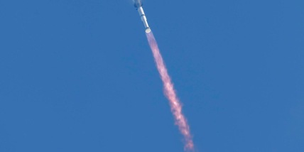Lanciata la nuova Starship di Musk, primo test in volo