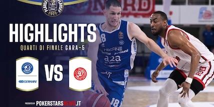 Germani Brescia - Pallacanestro Trieste | PokerstarsNews Highlights Serie A Unipol 2025/2026