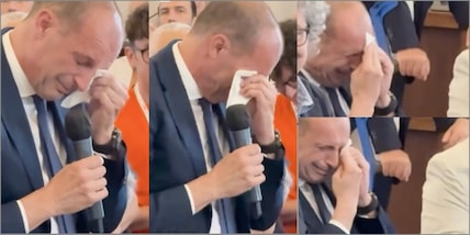 “Un rapporto meraviglioso”, Allegri crolla in diretta: le lacrime che emozionano tutti
