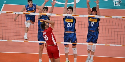 L'Italia si arrende 3-0 alla Turchia