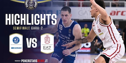 Germani Brescia - EA7 Emporio Armani Milano | PokerstarsNews Highlights Serie A Unipol 2025/2026