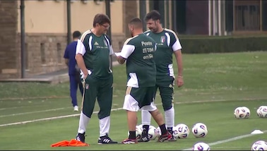 Azzurri in campo, Baldini spinge i suoi ragazzi
