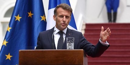 Macron, 'bene se negoziati tra Kiev e Mosca, l'Ue stia al tavolo'