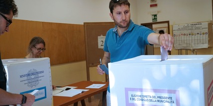 Ballottaggi:alle12 affluenza su base nazionale 13,55%,in calo rispetto primo turno