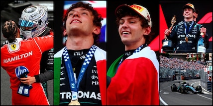 Antonelli nella storia, è il più giovane a vincere a Montecarlo: sul podio col tricolore