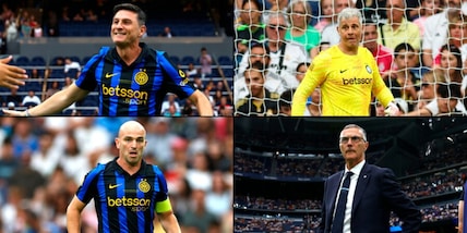 Inter e Real Madrid si sfidano nel Corazon Classic Match: da Zanetti a Cambiasso, vecchie glorie in campo Inter e Real Madrid si sfidano nel Corazon Classic Match: da Zanetti a Cambiasso, vecchie glorie in campo