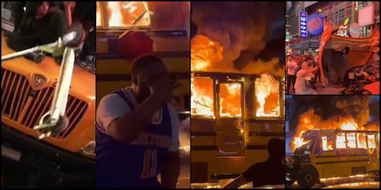 New York a ferro e fuoco: la vittoria NBA dei Knicks fa partire la guerriglia urbana