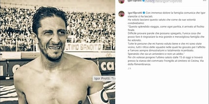 Il calcio piange la morte di Igor Protti