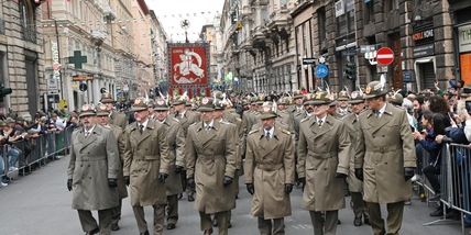 Terza giornata Raduno Alpini Triveneto con premier Meloni