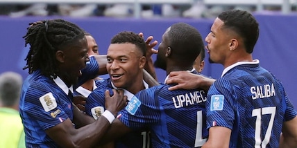 Mbappé risponde a Messi, si sblocca Dembélé: tris Francia all'Iraq, Deschamps ai sedicesimi