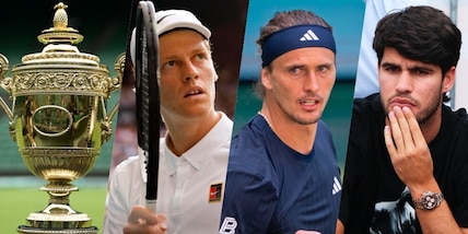 Sinner al comando, Alcaraz ancora ai box, Zverev accorcia: la classifica Atp live verso Wimbledon