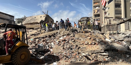 Morto un italo-venezuelano nel crollo di un edificio per il sisma a La Guaira