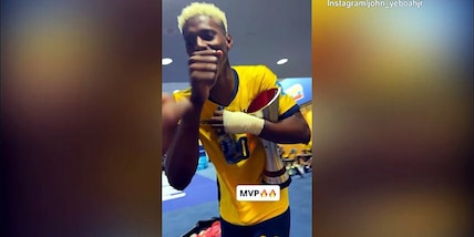 Ecuador, Yeboah festeggia col premio da Mvp