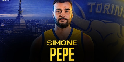 Reale Mutua Basket Torino, ufficiale il ritorno di Simone Pepe