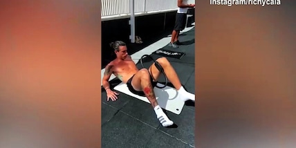 Arsenal, il lavoro in palestra di Calafiori