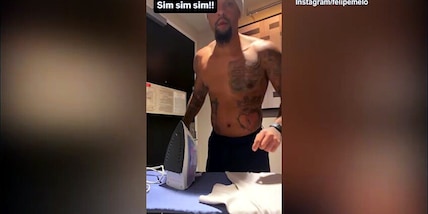 Felipe Melo perfetto casalingo