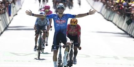 La firma di Van Der Poel:  con forza, cuore, rabbia