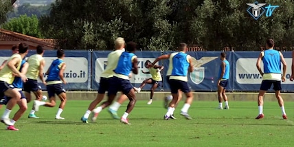 Lazio, Gattuso dirige l'allenamento mattutino