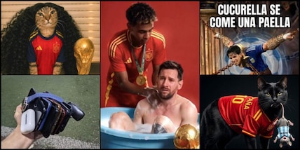 “Lautaro portaborracce”, “Ora il bagno lo fa Yamal a Messi”: Spagna campione e il web si scatena!