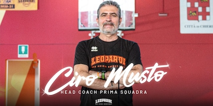 BEA Chieri: la Prima Squadra dei Leopardi riparte da Coach Ciro Musto