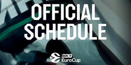 Derthona Basket: calendario definitivo BKT EuroCup